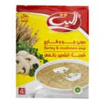 سوپ جو و قارچ الیت